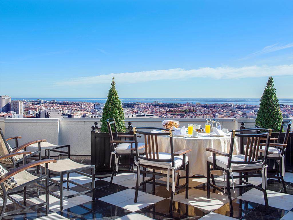 Dom Pedro Lisboa Hotel Bagian luar foto Rooftop terrace